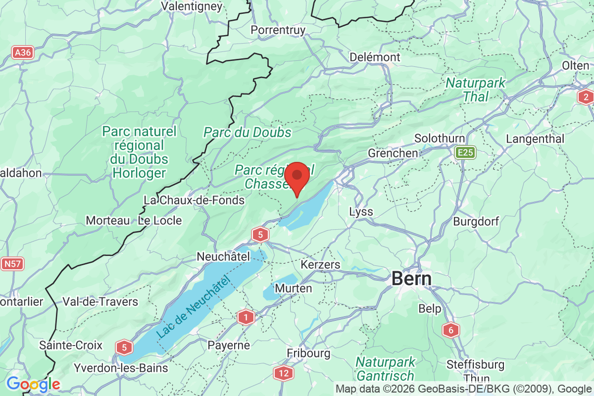 Carte de l'activité