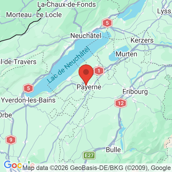 Carte de l'activité