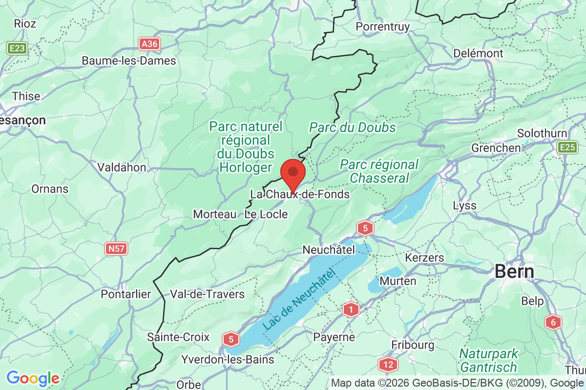 Carte de l'activité