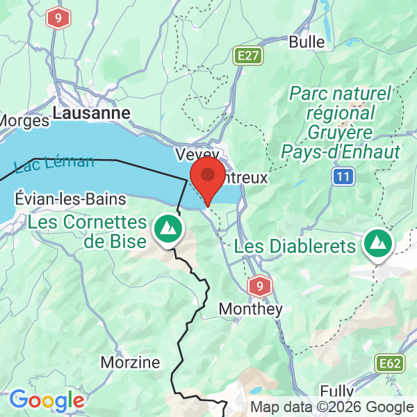 Carte de l'activité