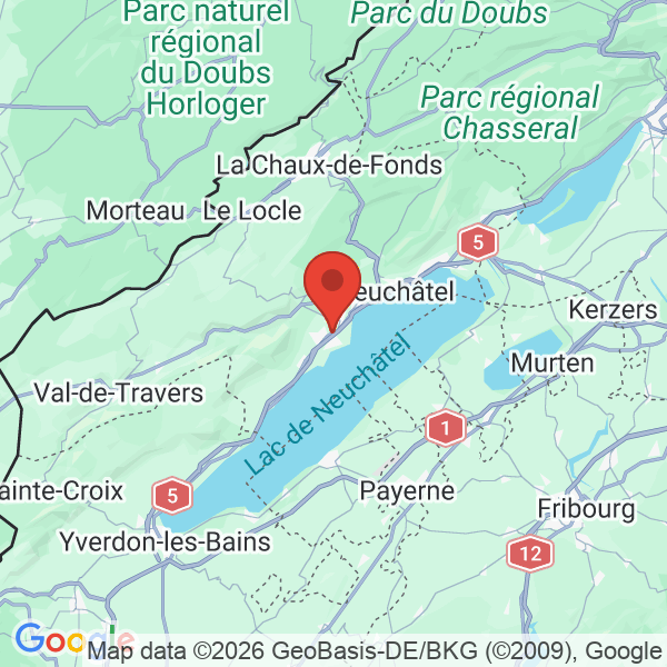 Carte de l'activité