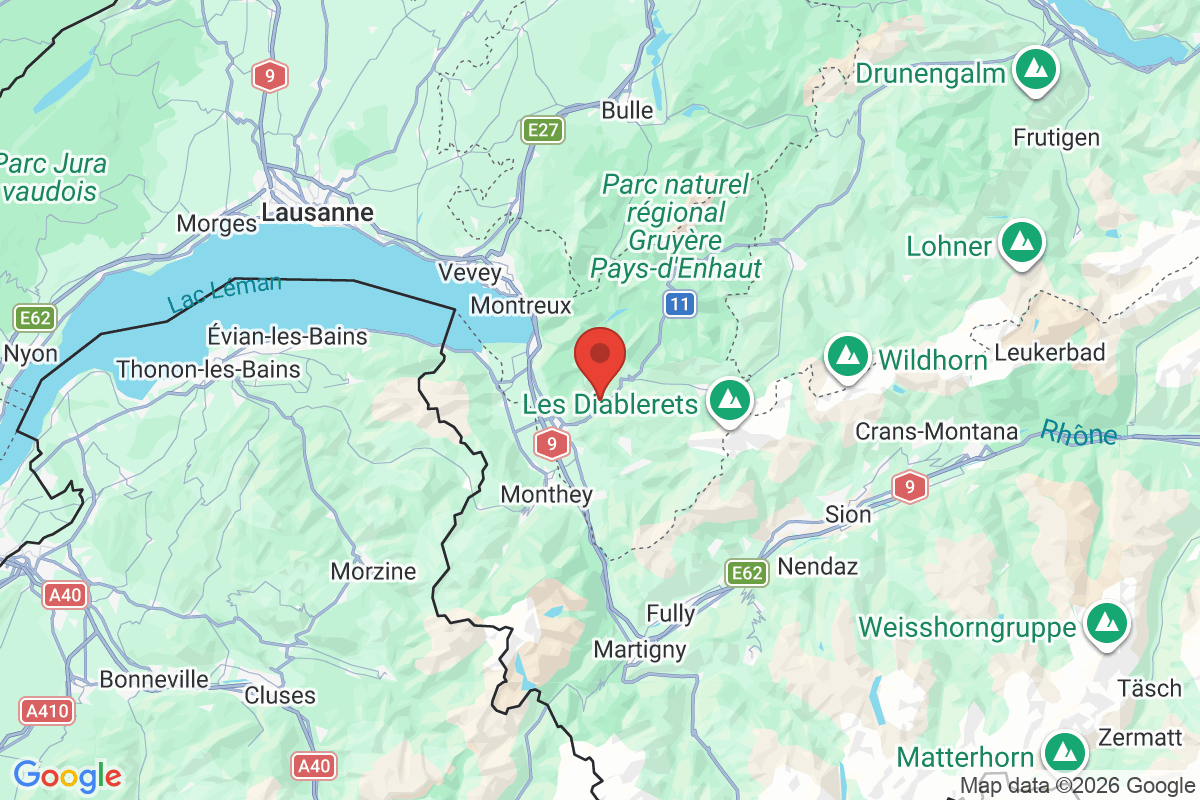 Carte de l'activité