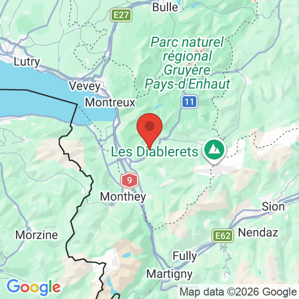 Carte de l'activité