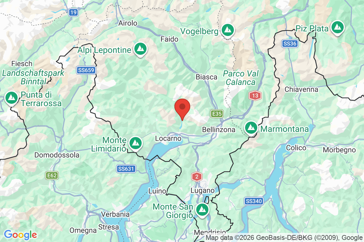 Carte de l'activité
