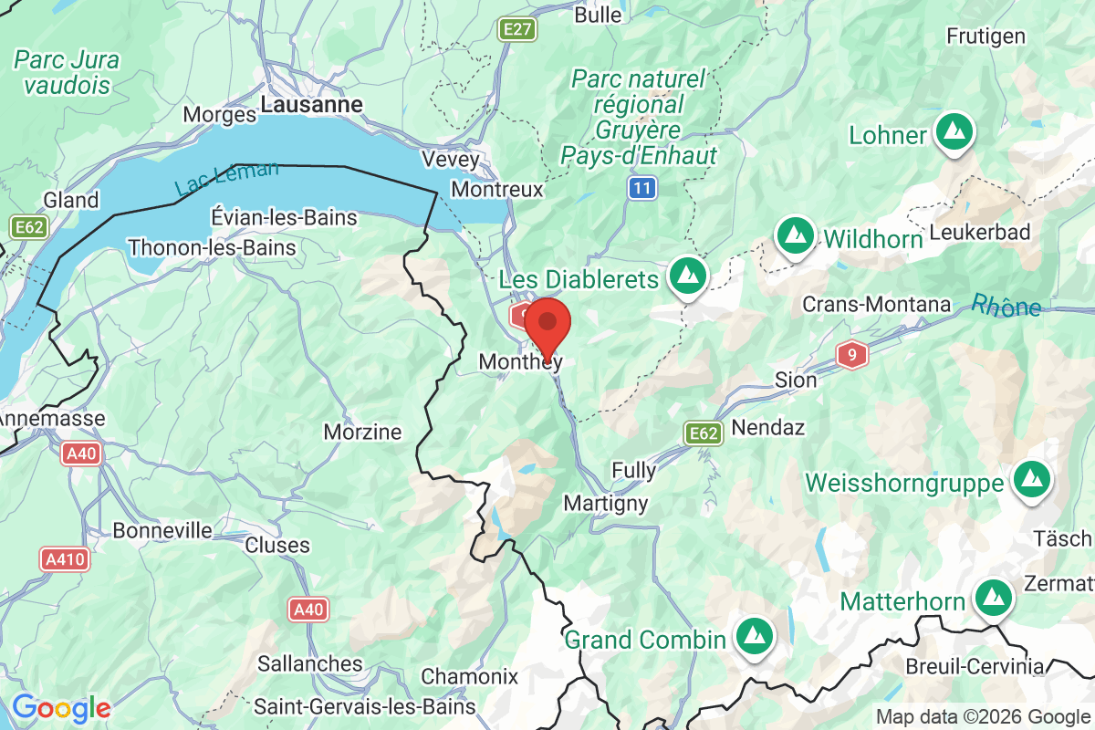 Carte de l'activité