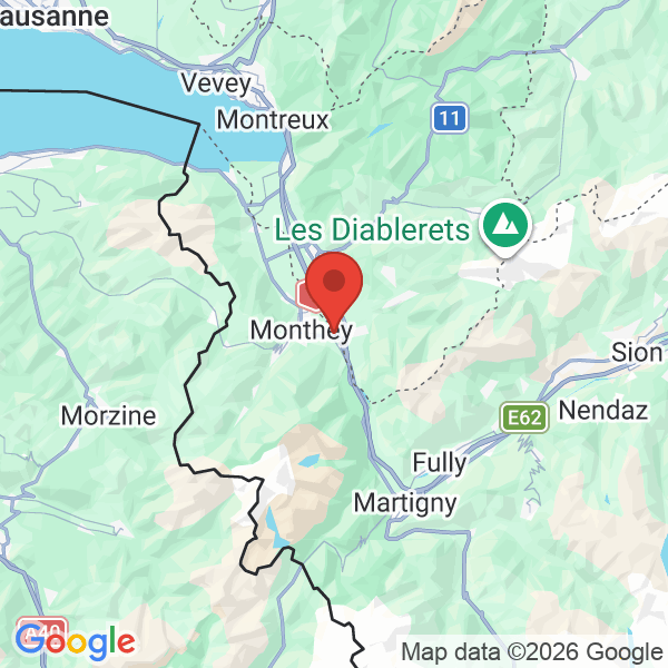 Carte de l'activité
