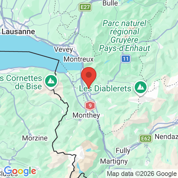Carte de l'activité