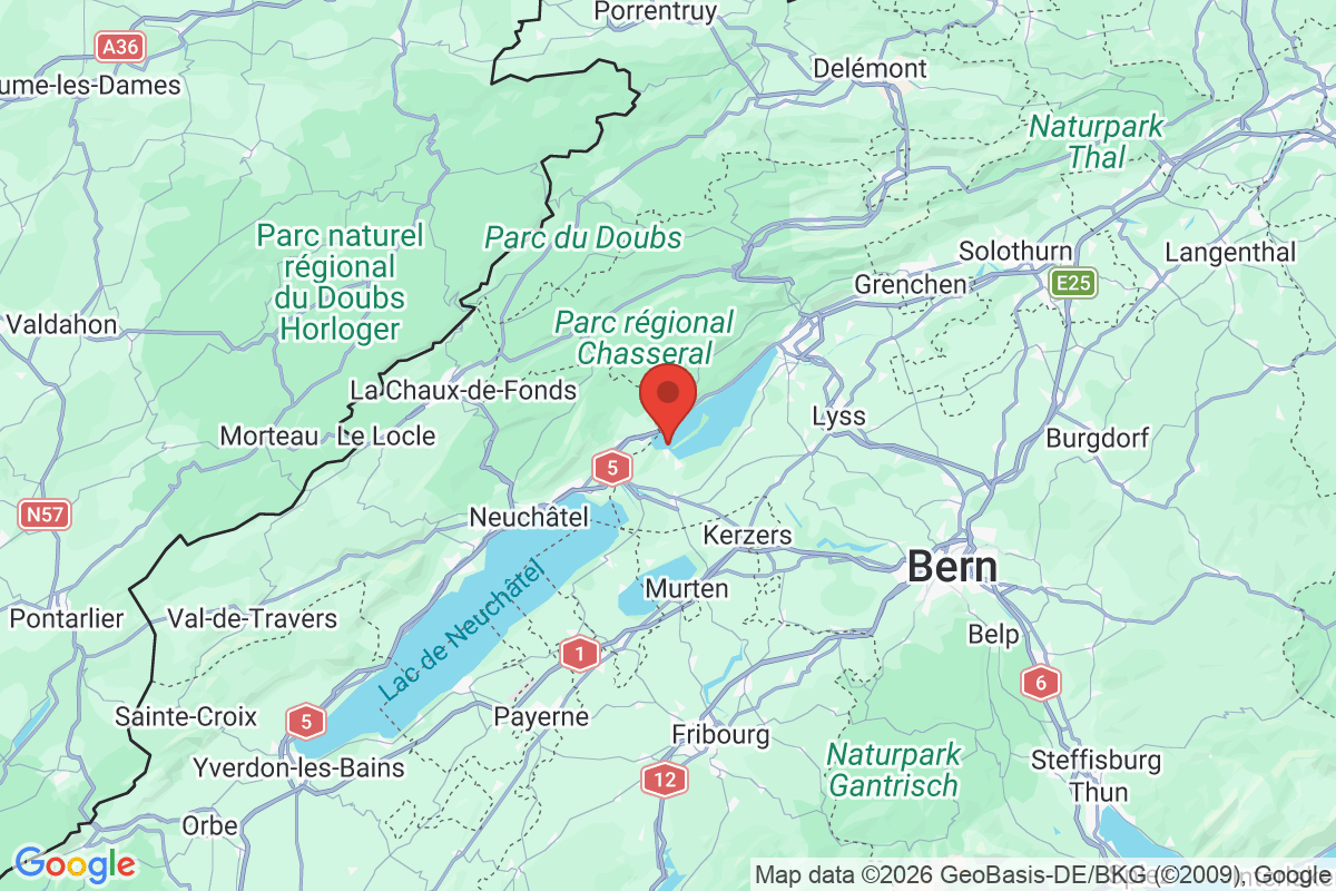 Carte de l'activité