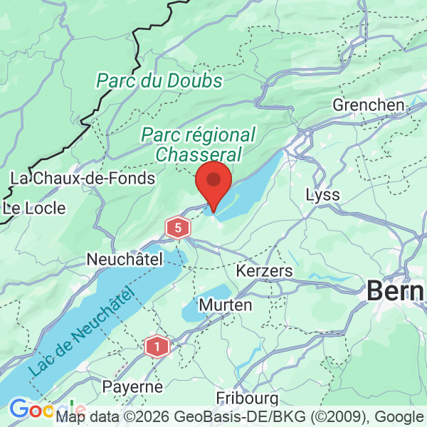 Carte de l'activité