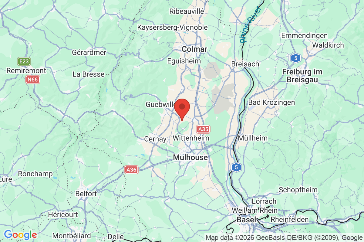 Carte de l'activité