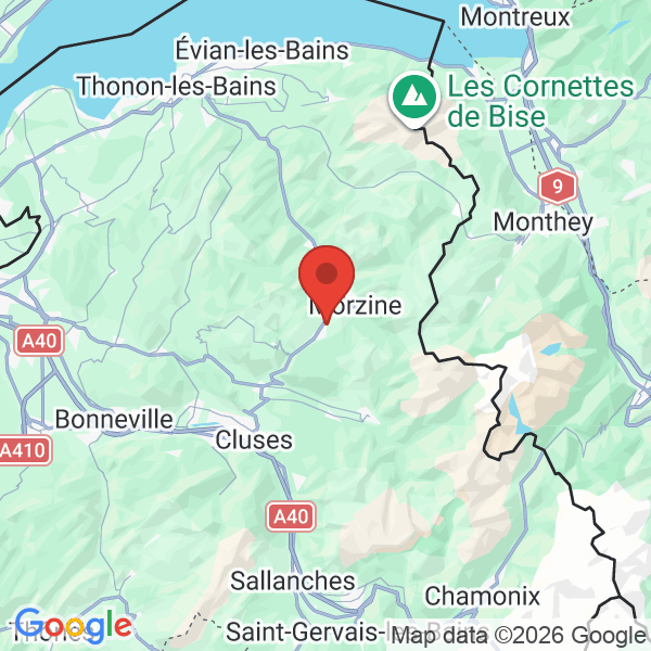 Carte de l'activité