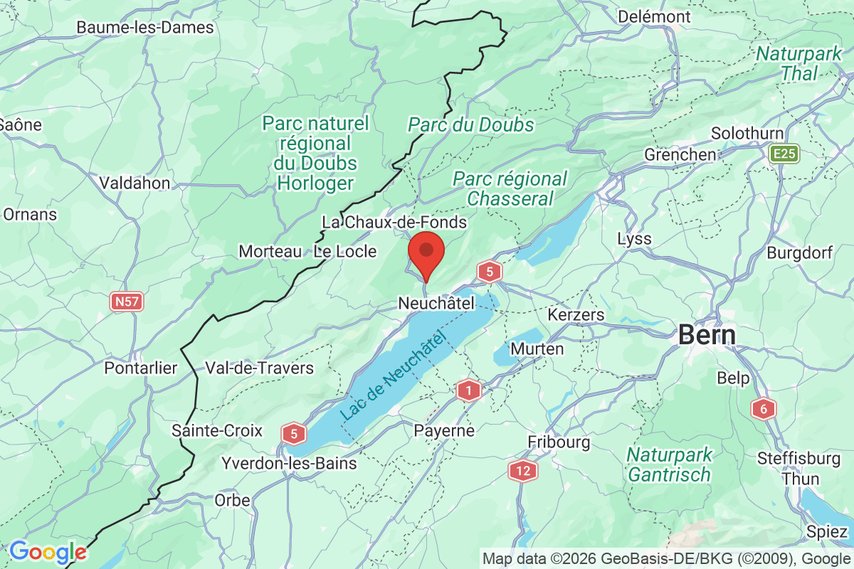 Carte de l'activité