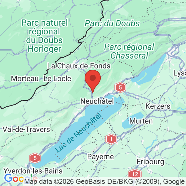 Carte de l'activité