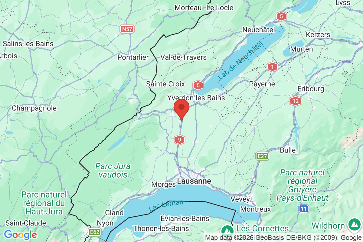 Carte de l'activité