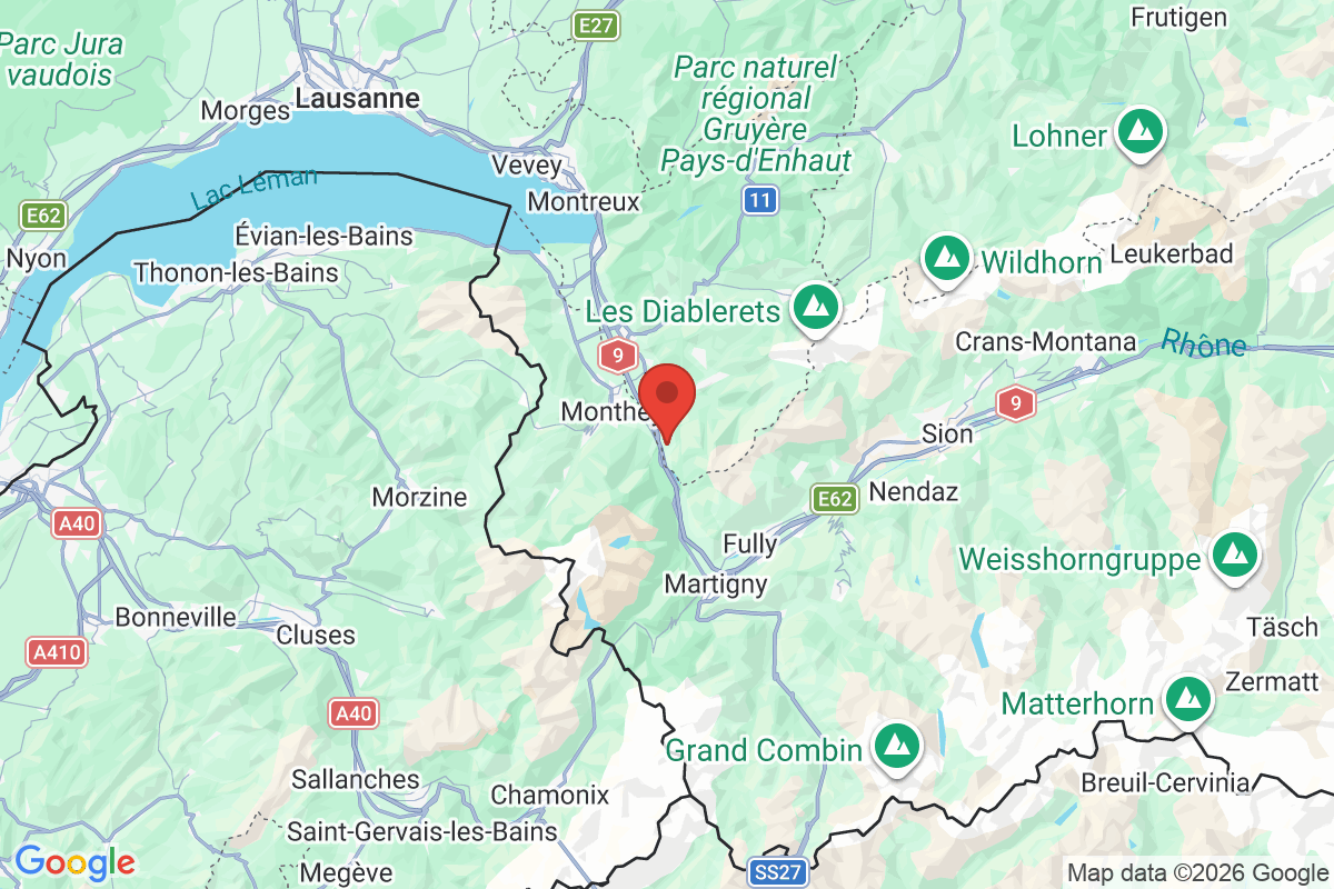 Carte de l'activité