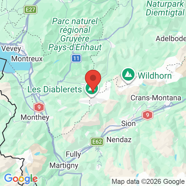 Carte de l'activité