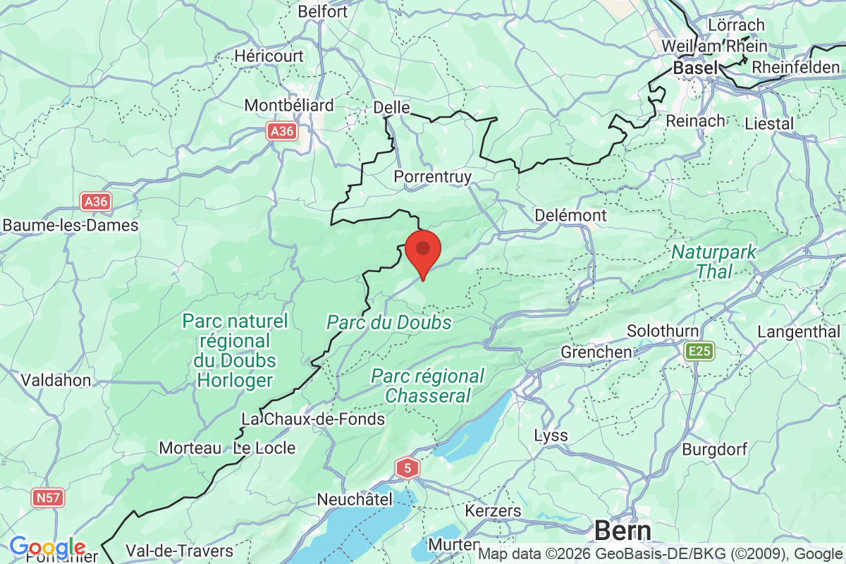 Carte de l'activité