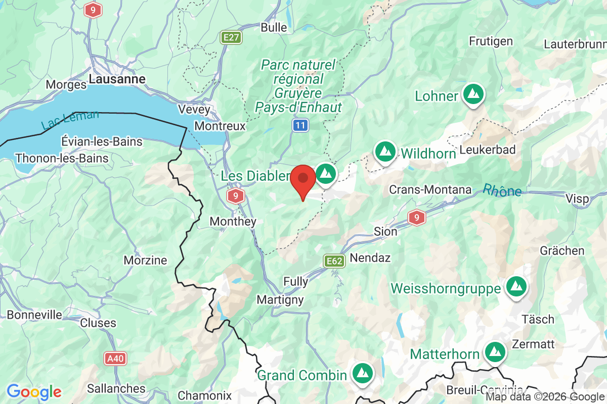 Carte de l'activité