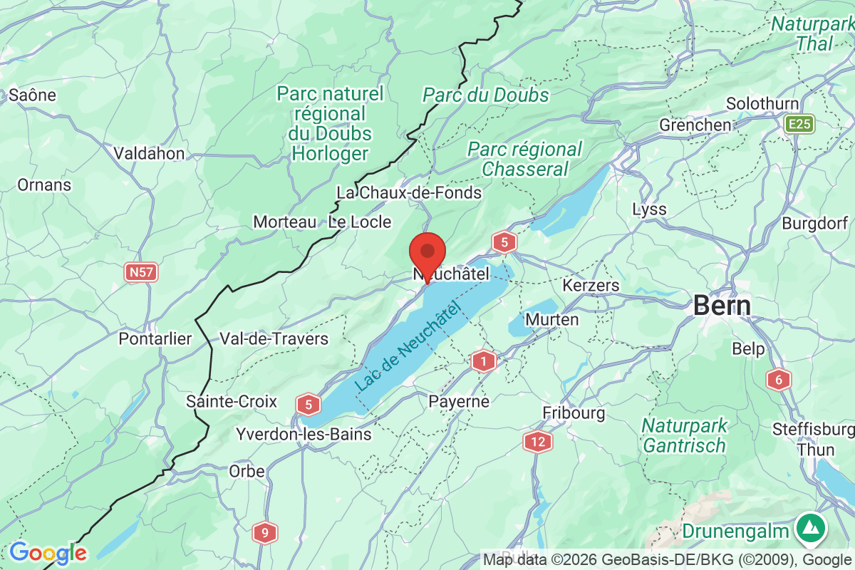 Carte de l'activité