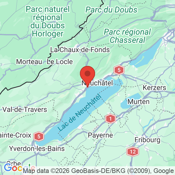 Carte de l'activité
