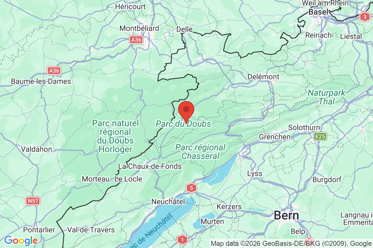 Carte de l'activité