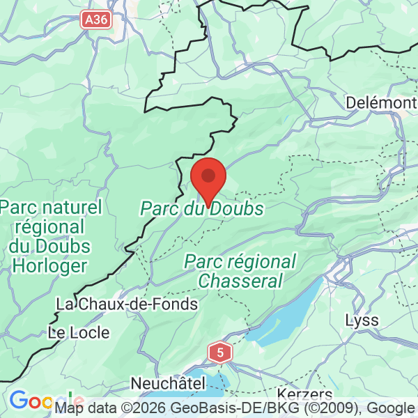 Carte de l'activité