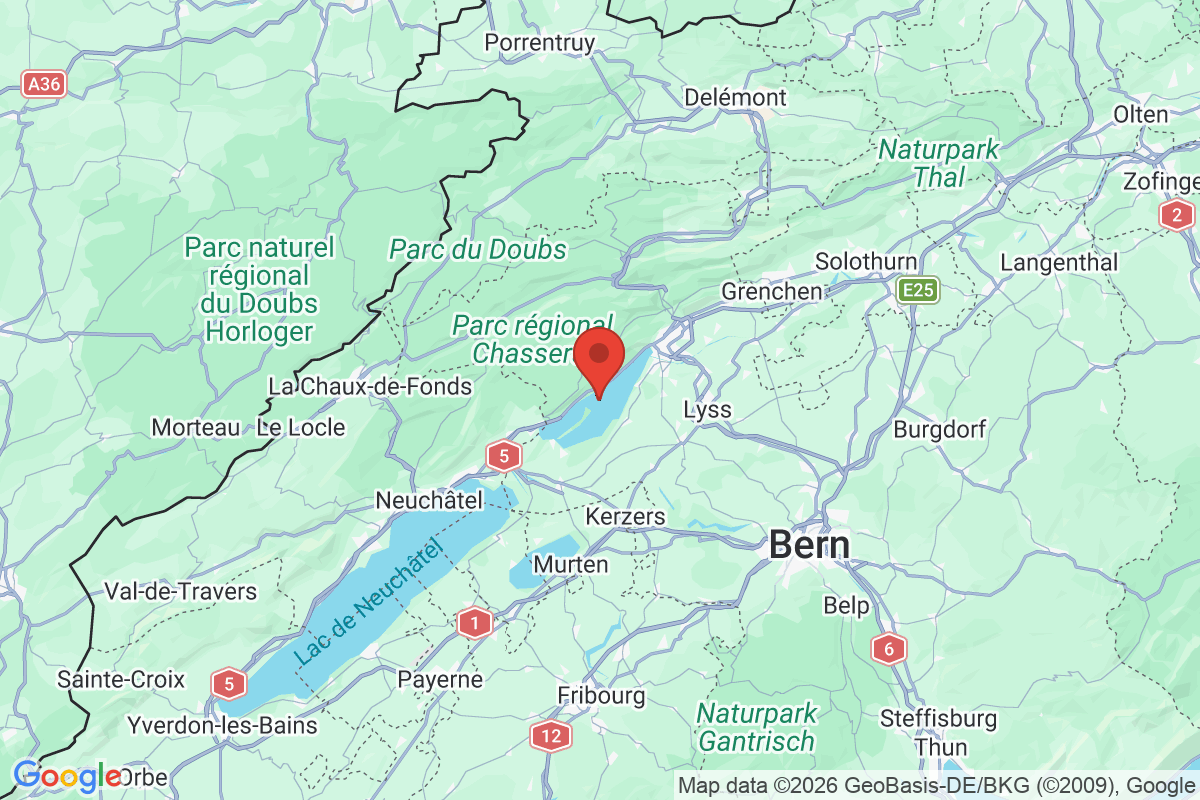 Carte de l'activité