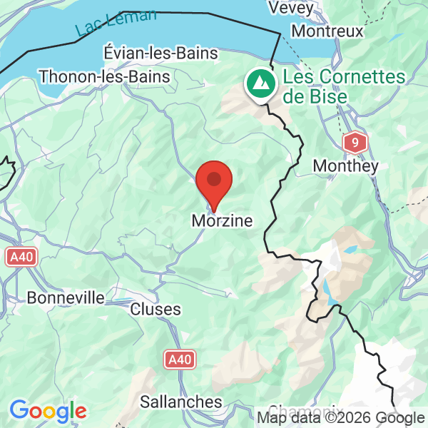 Carte de l'activité