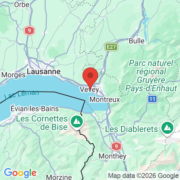 Carte de l'activité