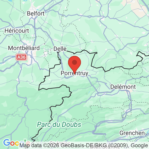 Carte de l'activité