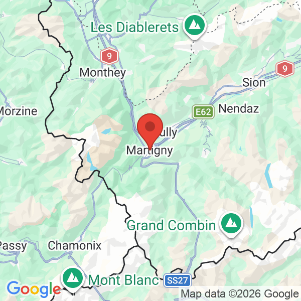 Carte de l'activité