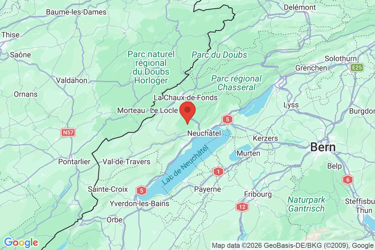 Carte de l'activité