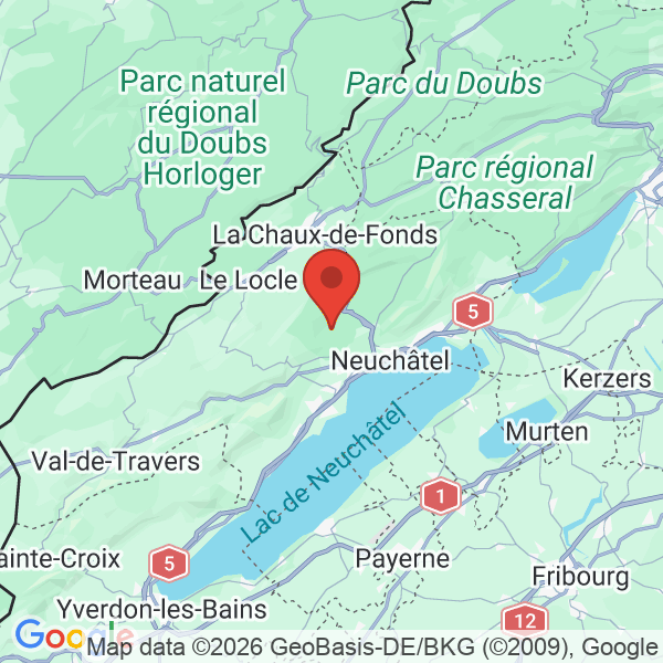 Carte de l'activité