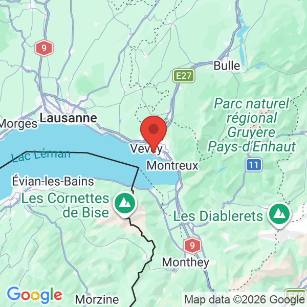 Prévisualisation de la carte