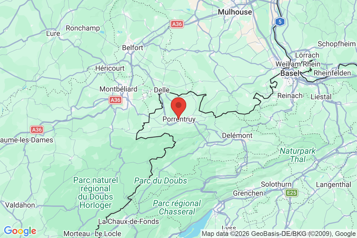 Carte de l'activité