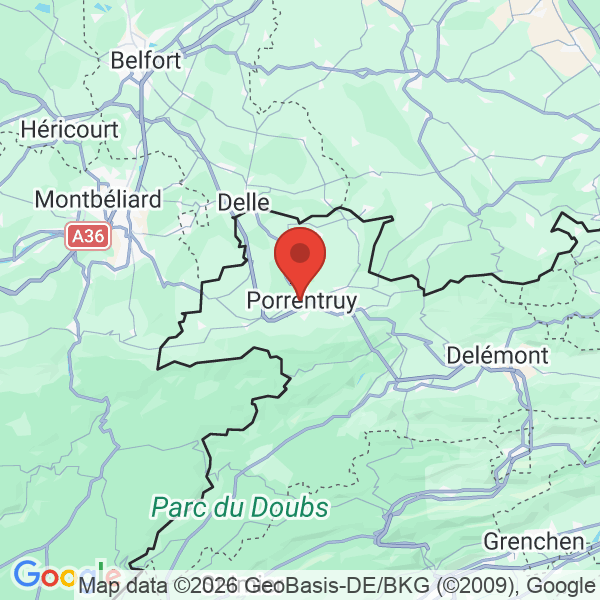 Carte de l'activité