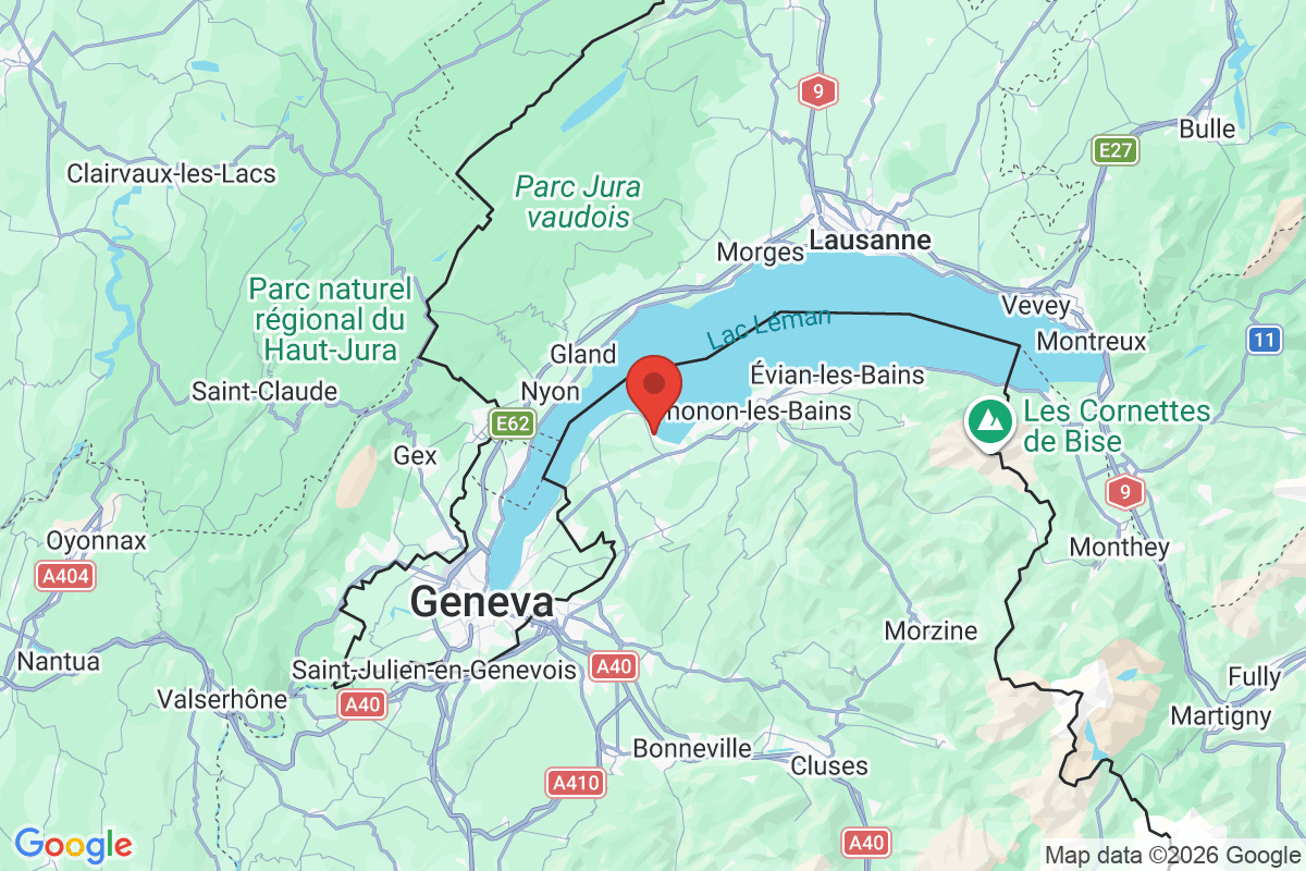 Carte de l'activité