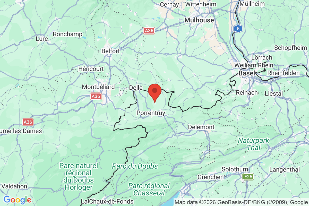 Carte de l'activité