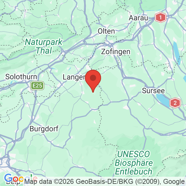 Carte de l'activité