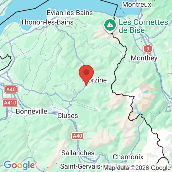Carte de l'activité