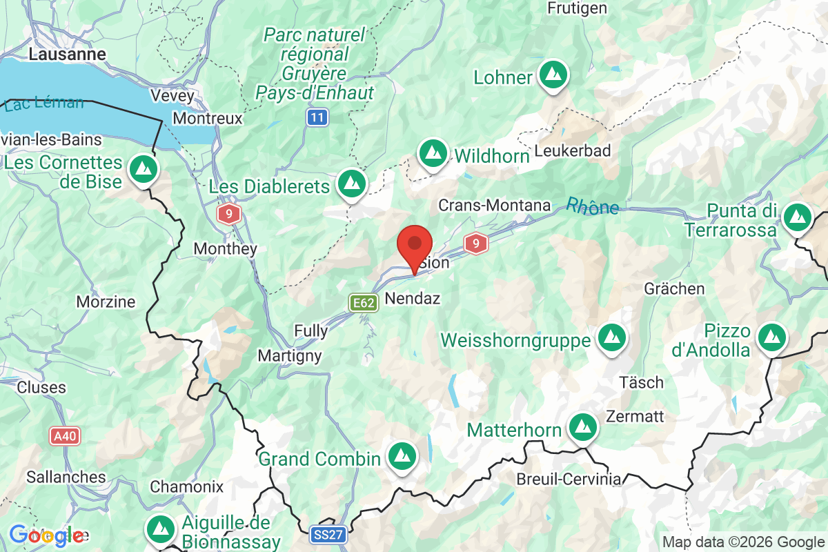 Carte de l'activité
