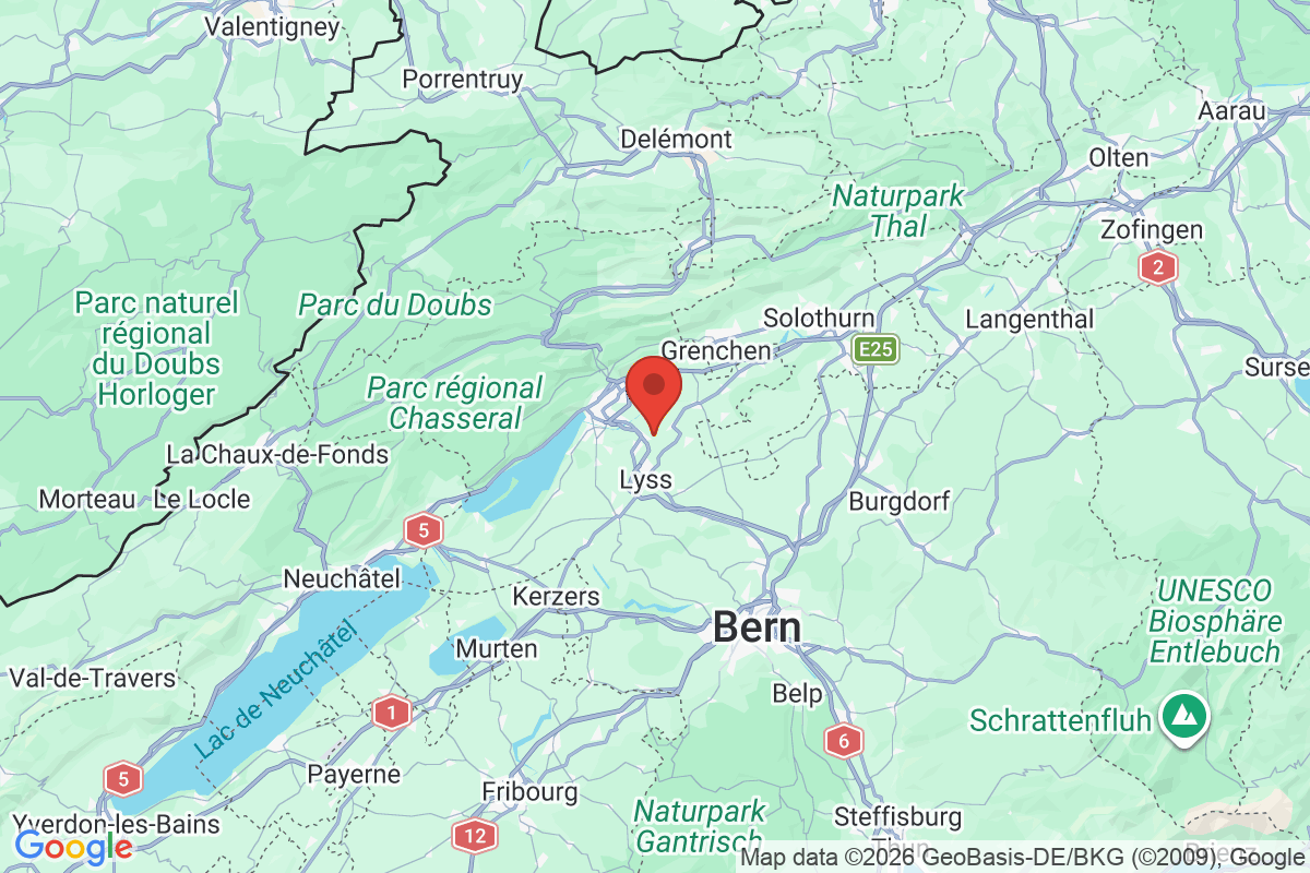 Carte de l'activité