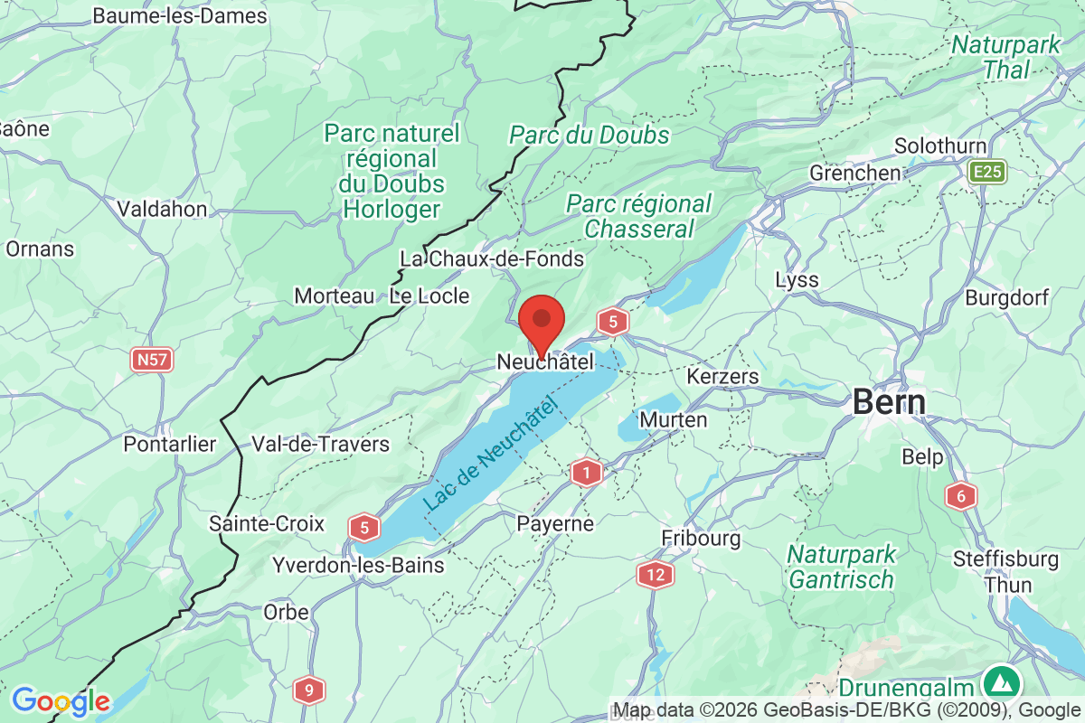 Carte de l'activité