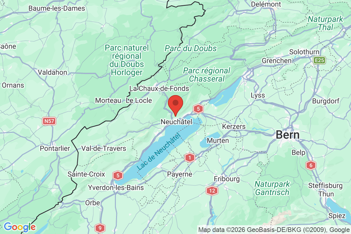 Carte de l'activité