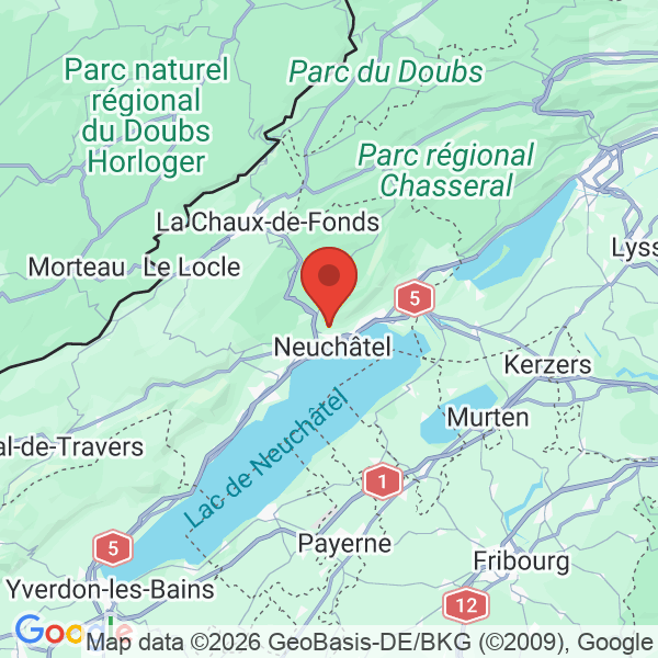 Carte de l'activité