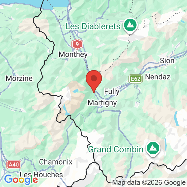 Carte de l'activité