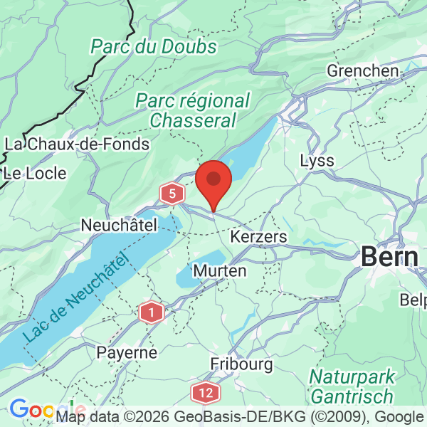 Carte de l'activité