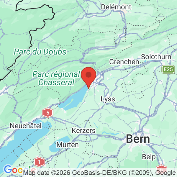 Carte de l'activité