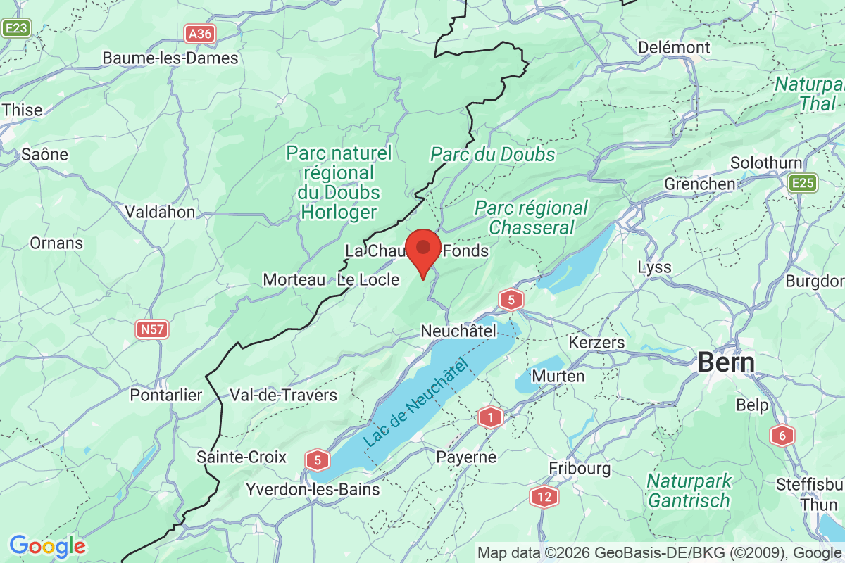 Carte de l'activité