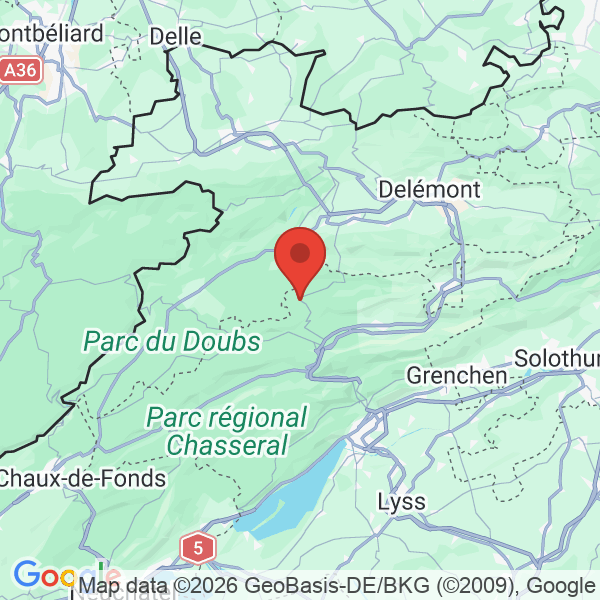 Carte de l'activité